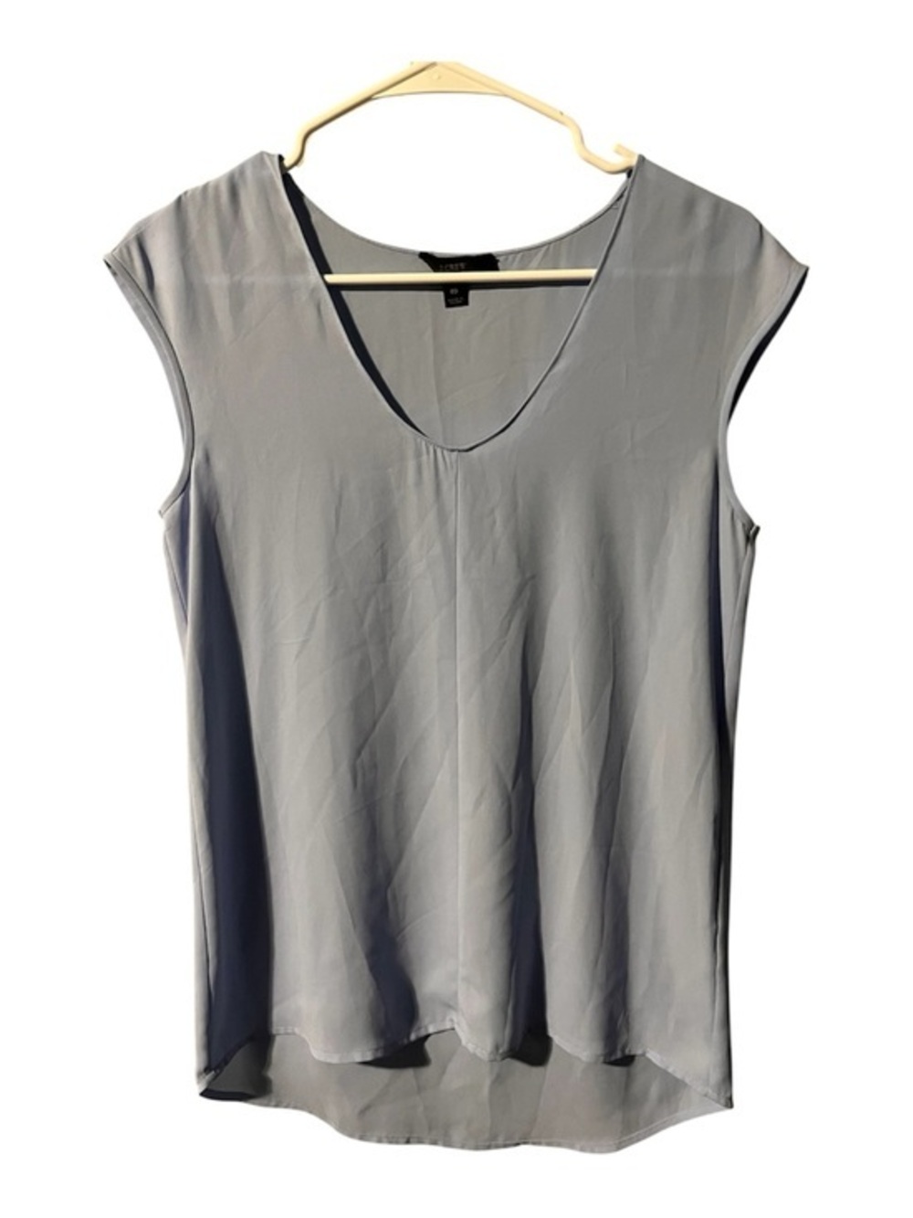 J. Crew Light blue Sleeveless V-Neck Shell Top